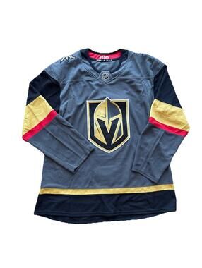 Adidas Las Vegas Golden Knights Alternate Home Gray Authentic Jersey Sz 54 NWOT